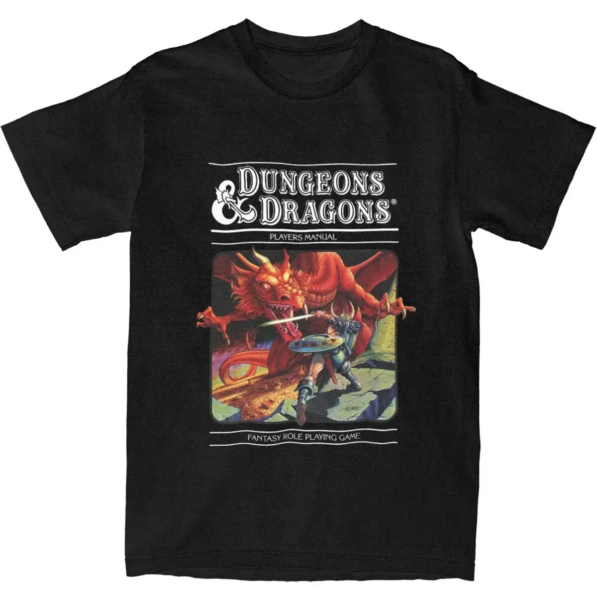Street Fashion Game - New Dungeon Dragon Men's 100%Cotton shirt