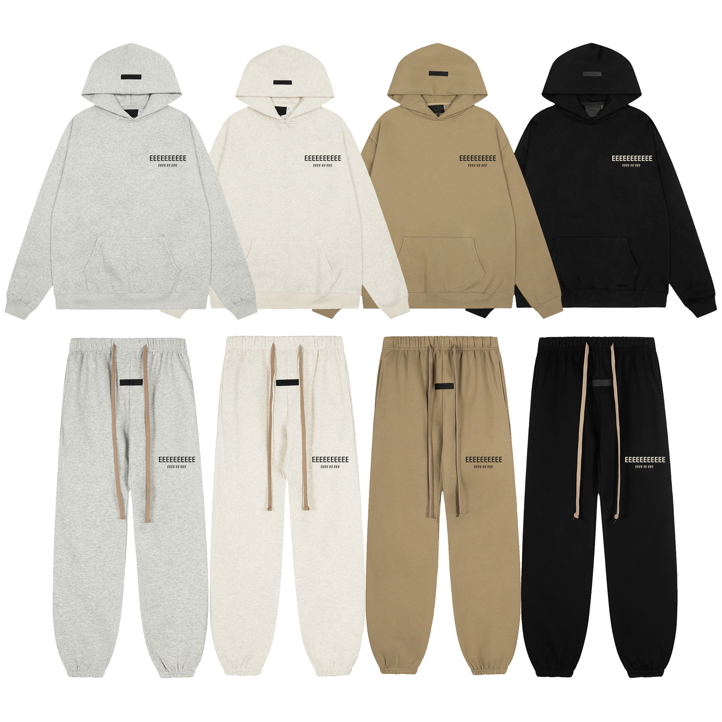 Street For Fashion - Fashion Double-Stripe Set Men's Drawstring Pants