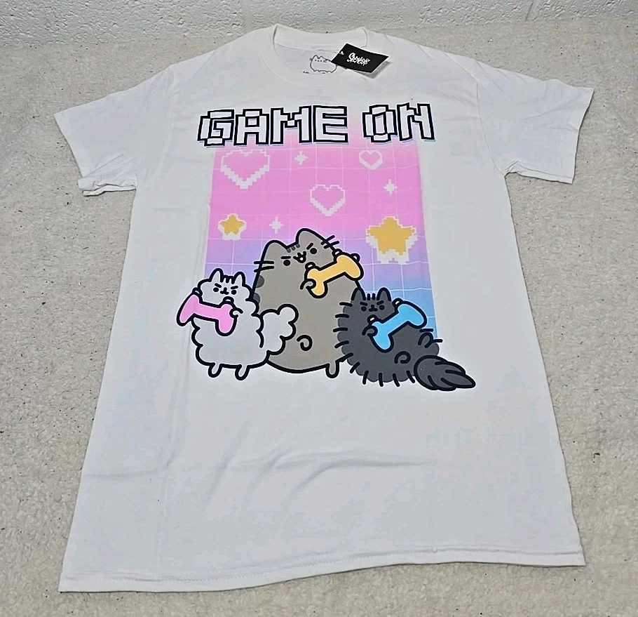 Street Fashion Game - Pusheen Game on Pattern Printed Cotton