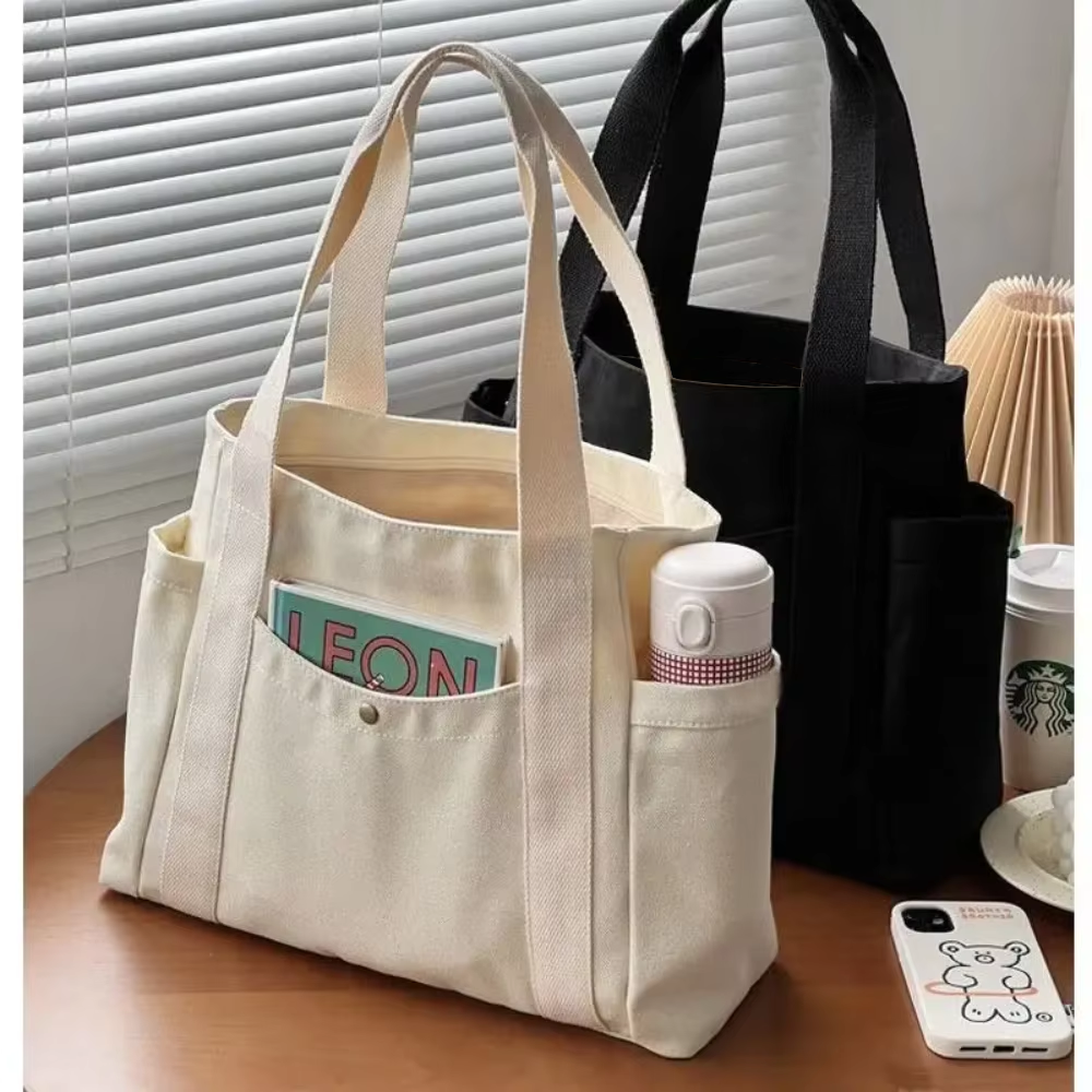 Tote Bag Canvas Print - Large Capacity Canvas Tote Bags for