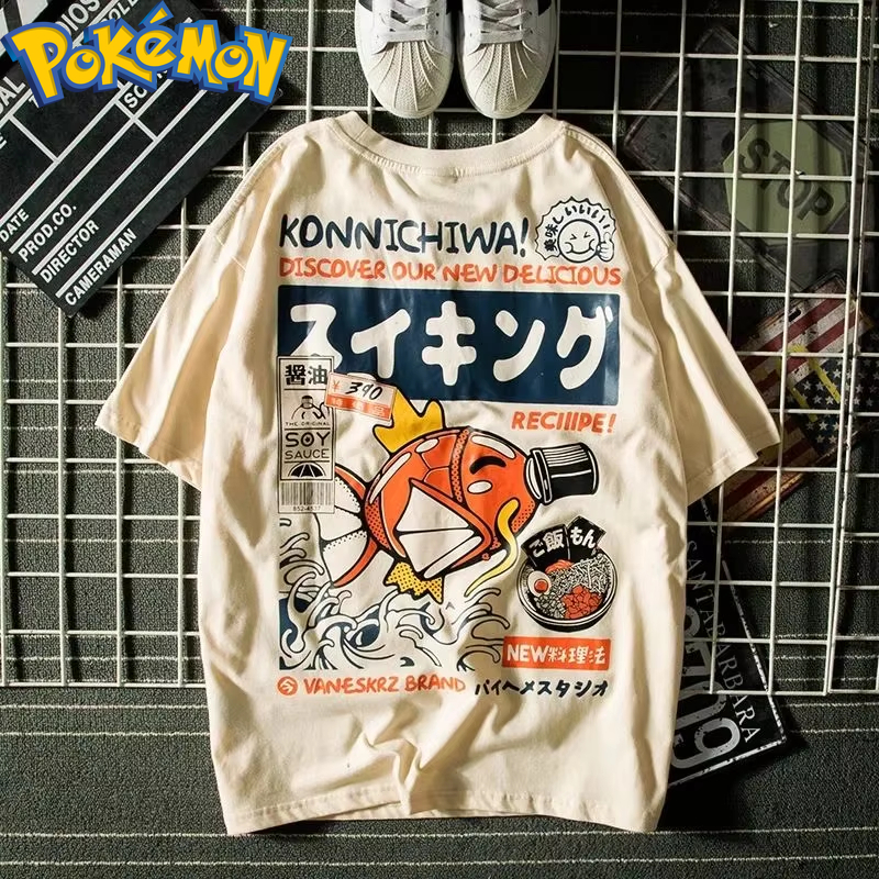 Street Fashion Japan - Clothing Summer Harajuku Japanese Style Short-sleeved
