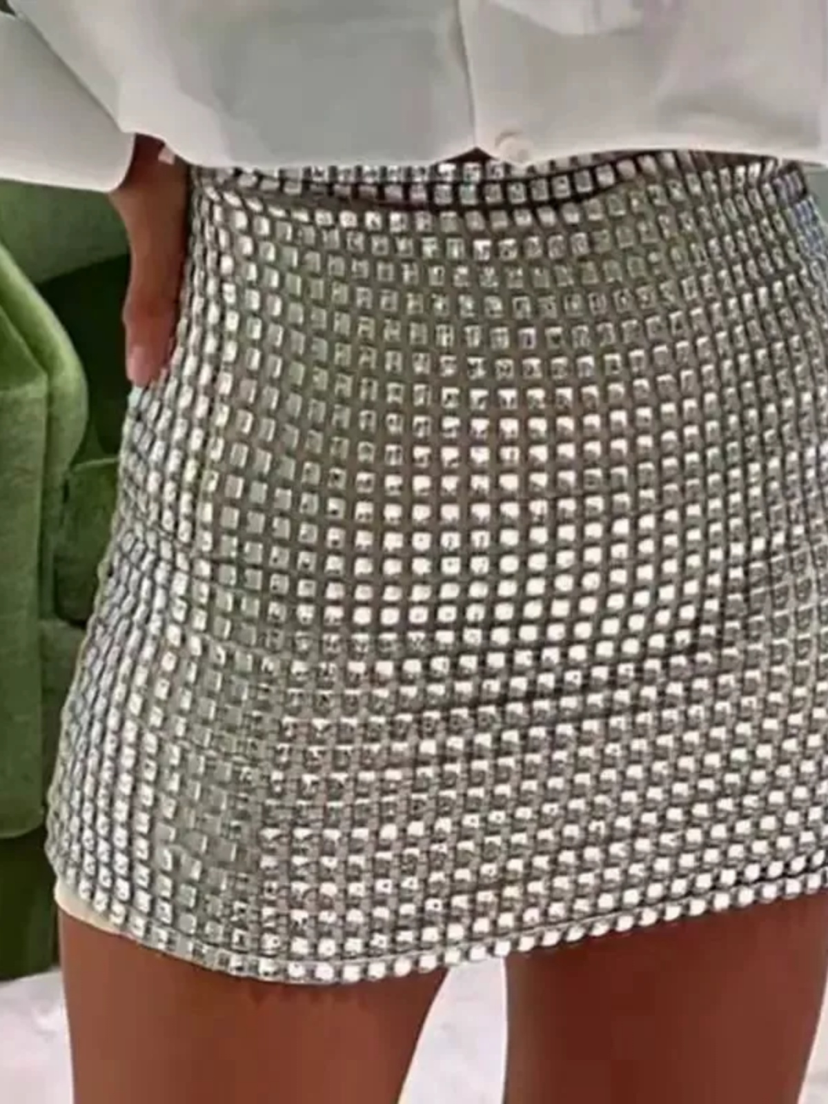 Fashionable Sequin Wrap Hip Sh - Street Fashion Online recensie en prijs