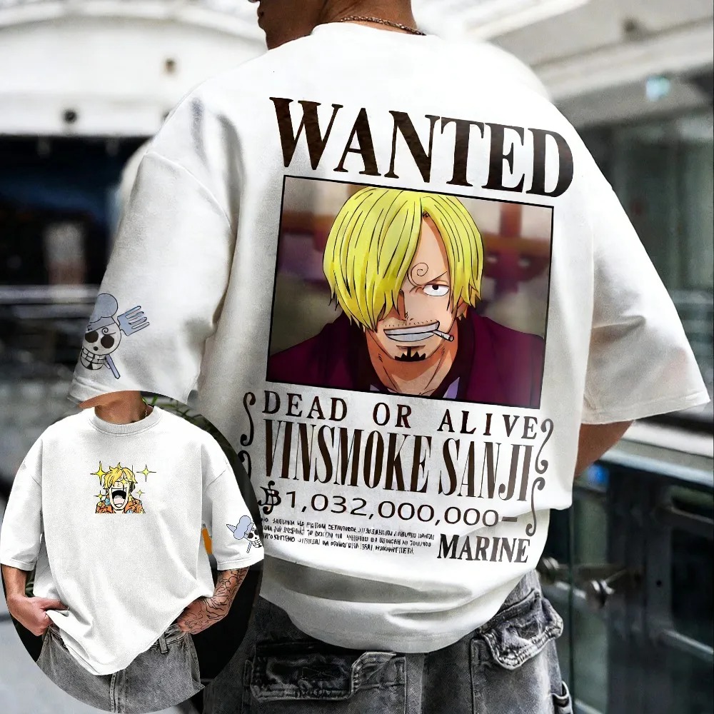 One Piece Japanese Anime Print - Street Fashion Japan recensie en prijs