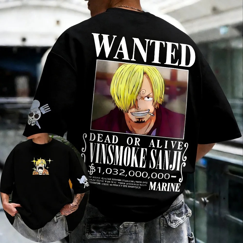 One Piece Japanese Anime Print - Street Fashion Japan recensie en prijs