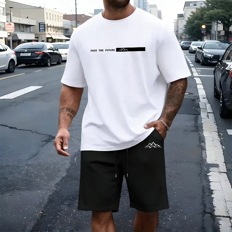 Fashion Mens T-Shirt Tracksuit - Street Fashion Clothes recensie en prijs