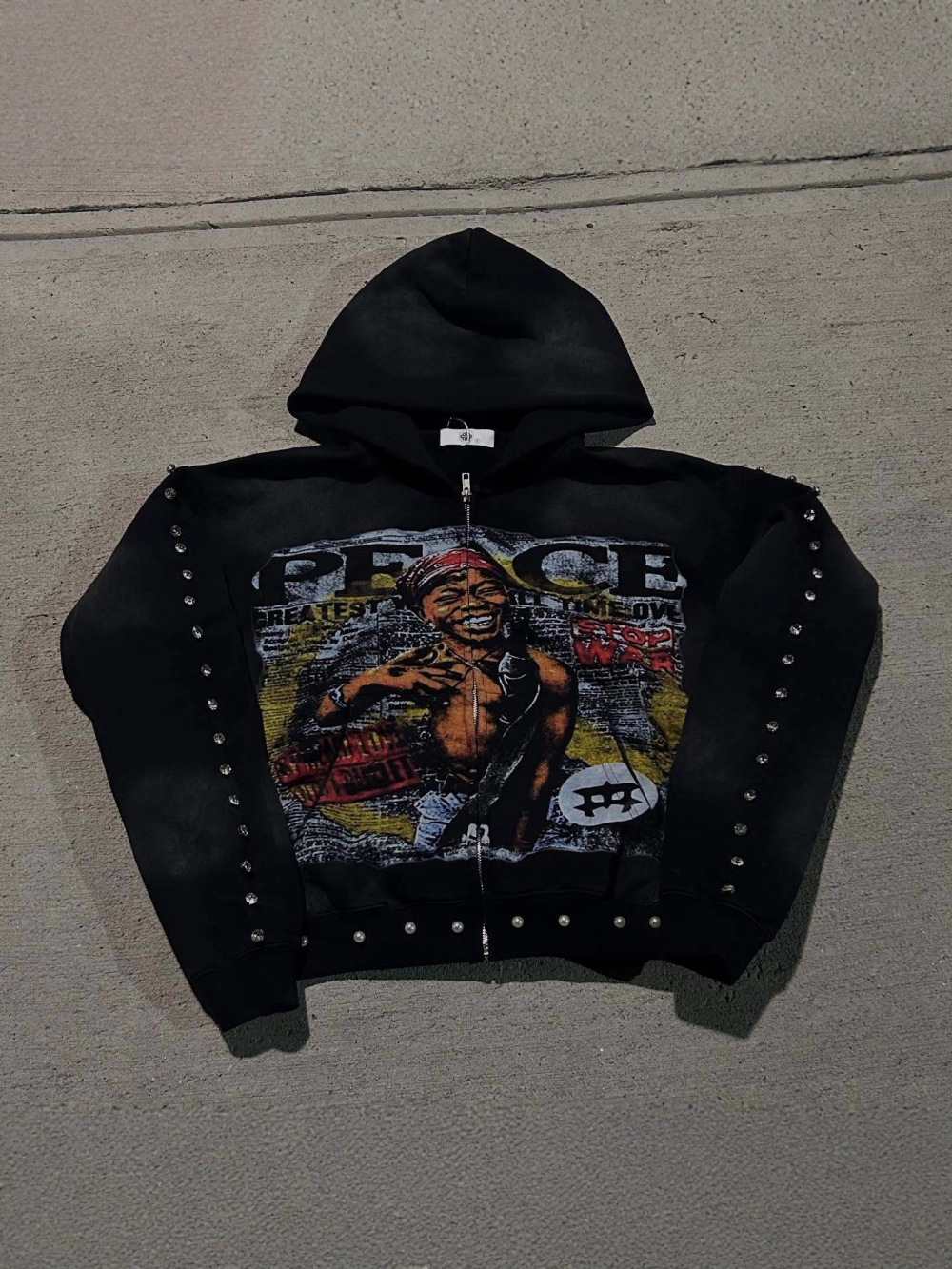 2026 new American hip-hop loos - Street Fashion Zip Up Hoodie recensie en prijs