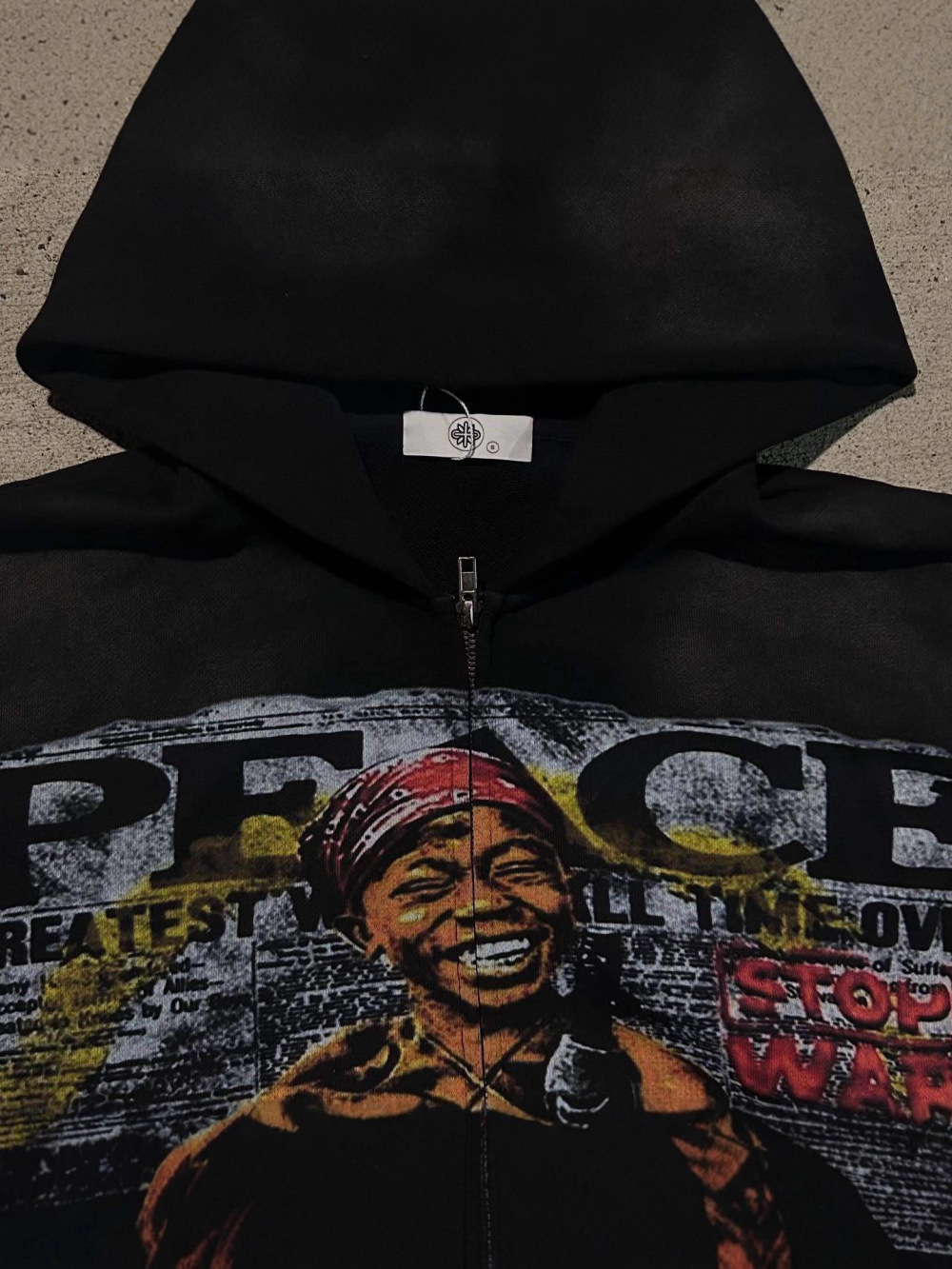2026 new American hip-hop loos - Street Fashion Zip Up Hoodie recensie en prijs