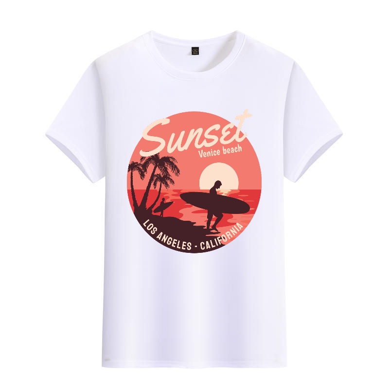 Men's Black Round-Neck Short-S - Street Fashion Venice recensie en prijs