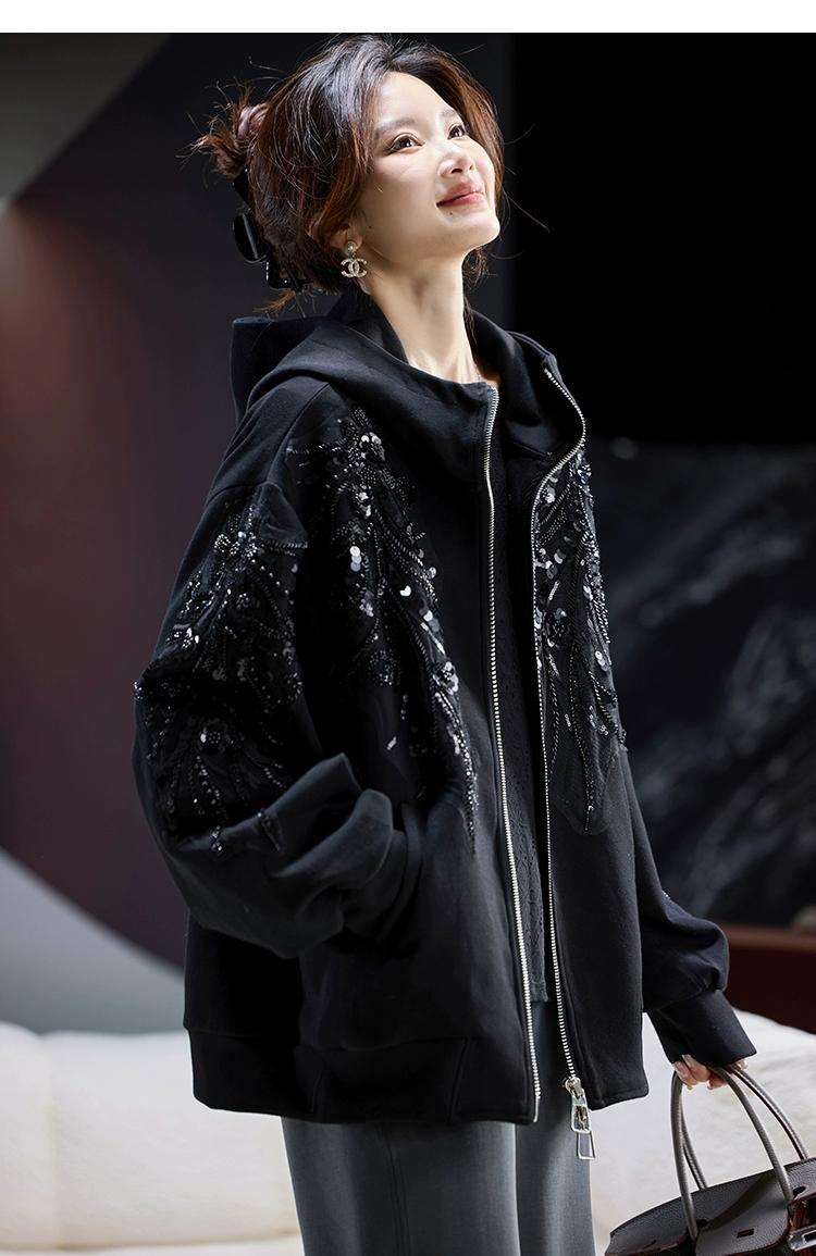 SuperAen Fashion Embroidered F - Street Fashion Zip Up Hoodie recensie en prijs