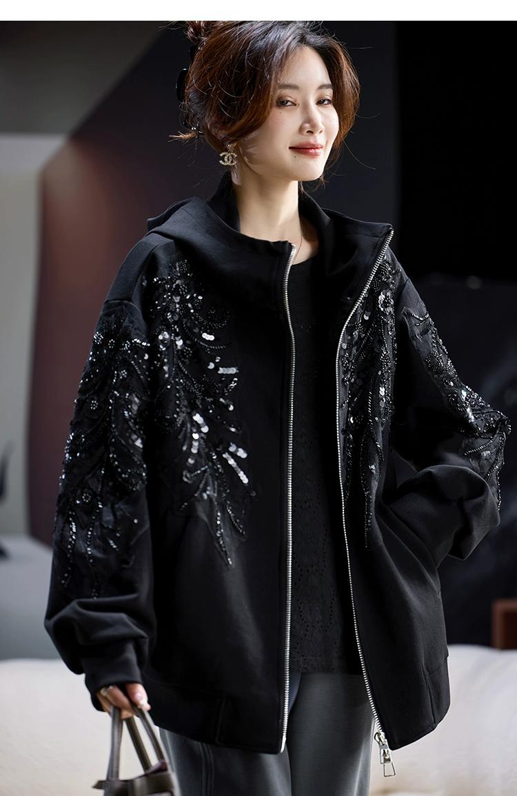 SuperAen Fashion Embroidered F - Street Fashion Zip Up Hoodie recensie en prijs