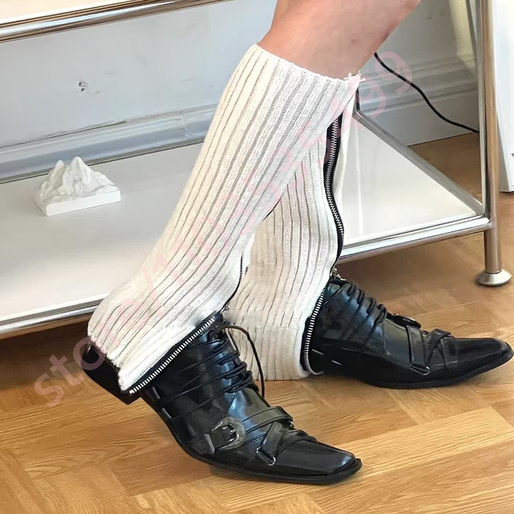 Black Pointed Toe Women's Thic - Street Fashion Men 2025 recensie en prijs