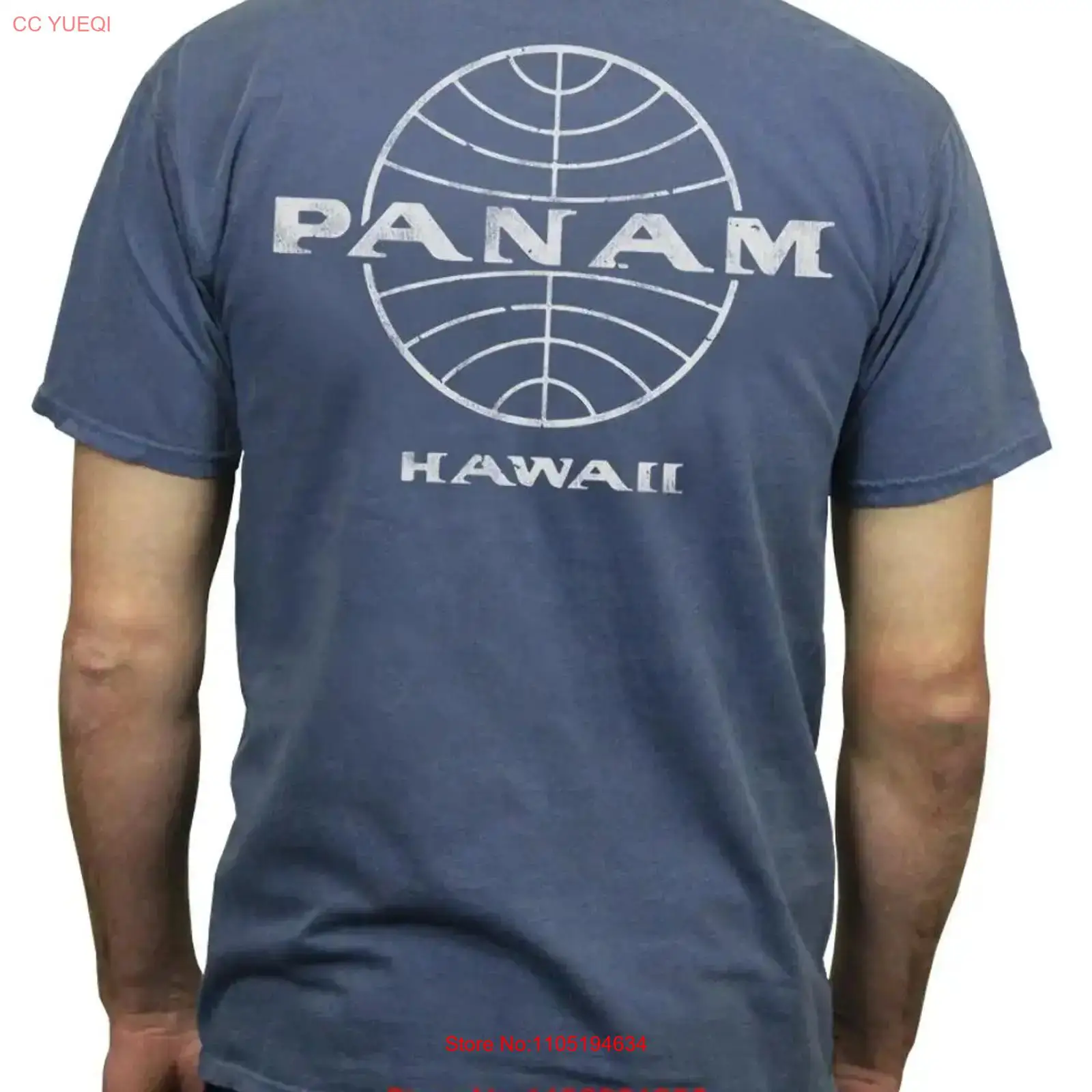Pan Am Globe T Shirt vintage W - Street Fashion Magazine recensie en prijs