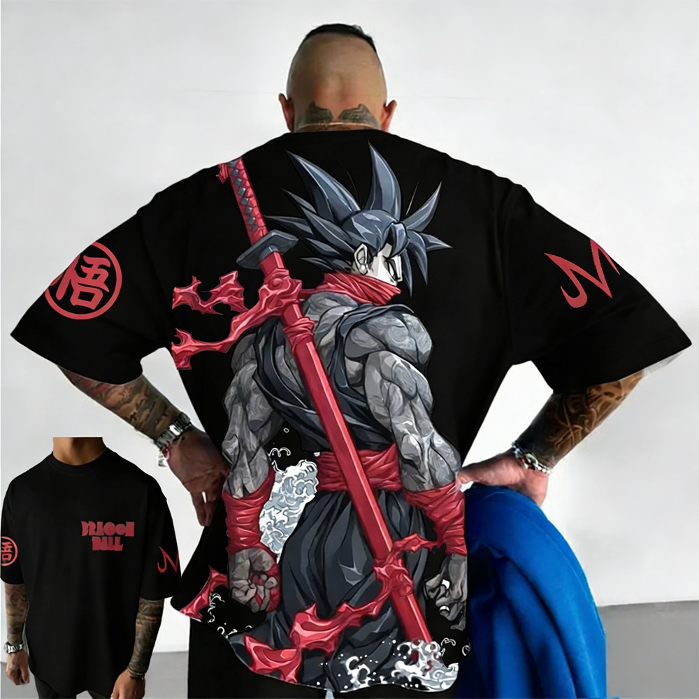 Plus Size Dragon Ball Summer A - Street Fashion Japan recensie en prijs