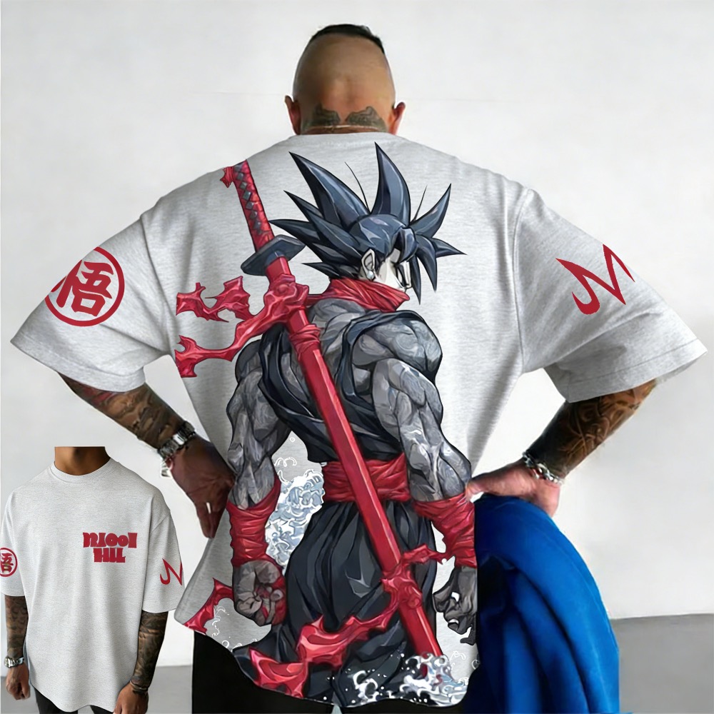 Plus Size Dragon Ball Summer A - Street Fashion Japan recensie en prijs