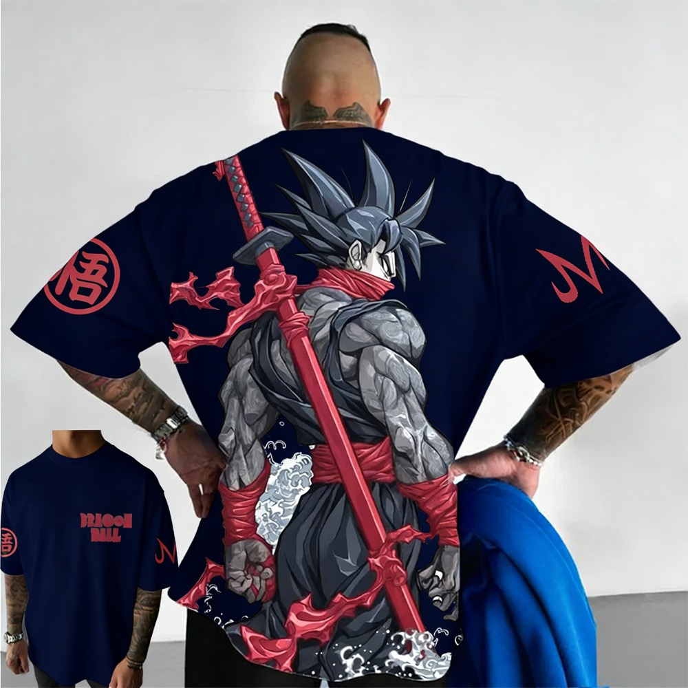 Plus Size Dragon Ball Summer A - Street Fashion Japan recensie en prijs