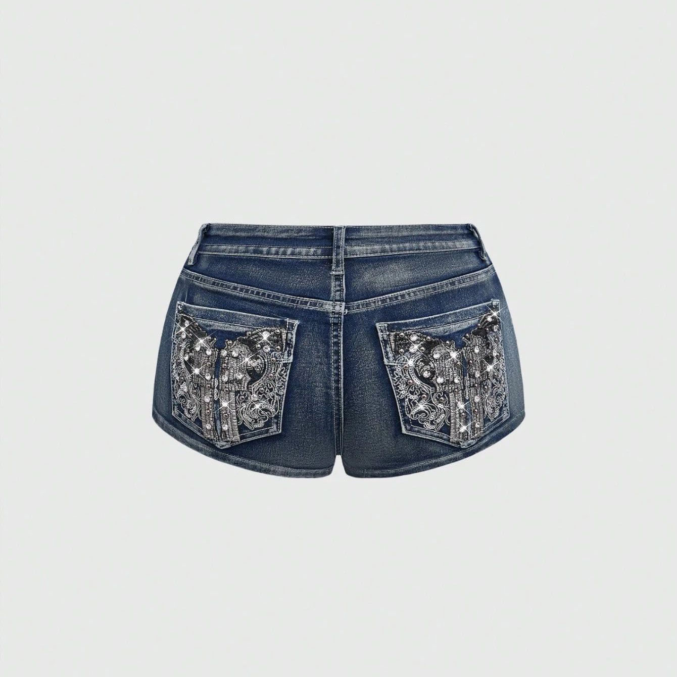 Summer Rhinestone Embroidered  - Street Fashion American recensie en prijs