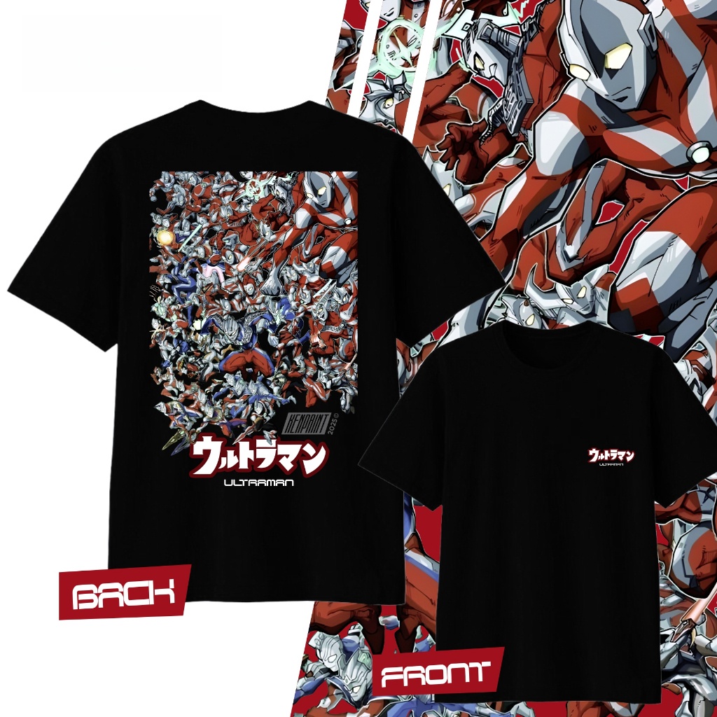 Anime Ultraman Printed Cotton  - Street Fashion Japan recensie en prijs