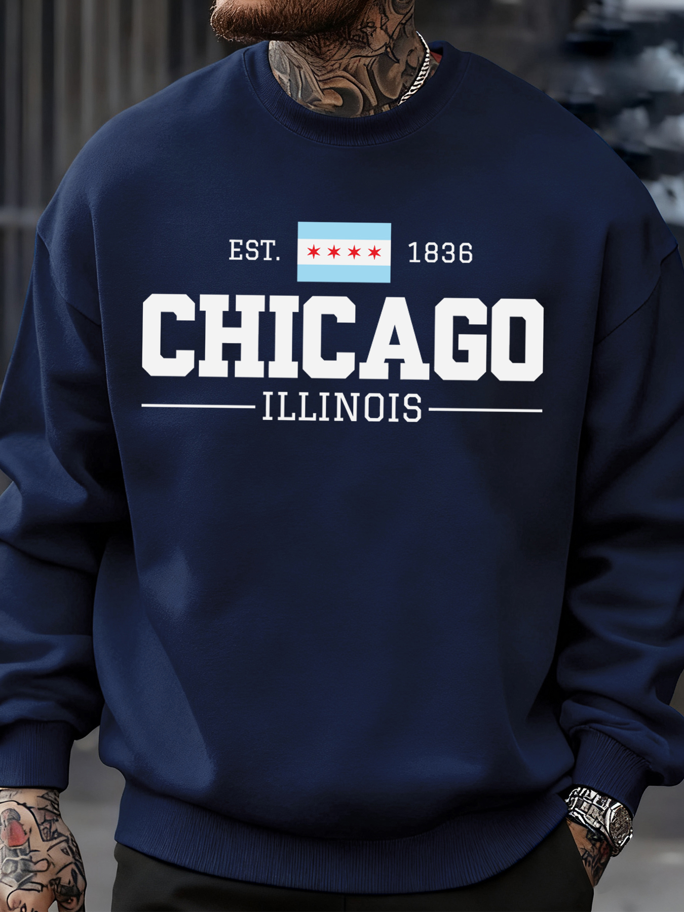 Chicago Illinois Printed Autum - Street Fashion Chicago recensie en prijs