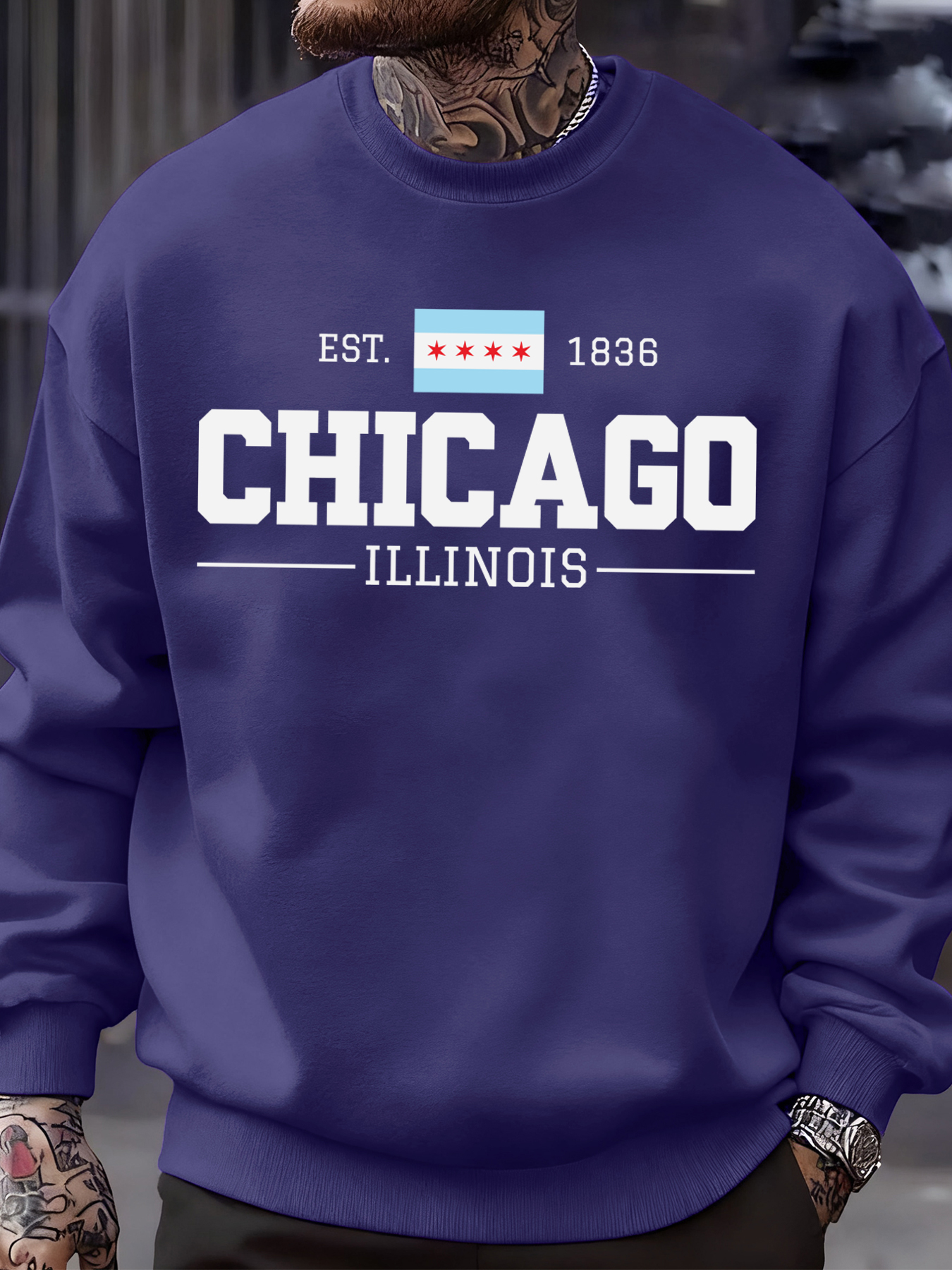 Chicago Illinois Printed Autum - Street Fashion Chicago recensie en prijs