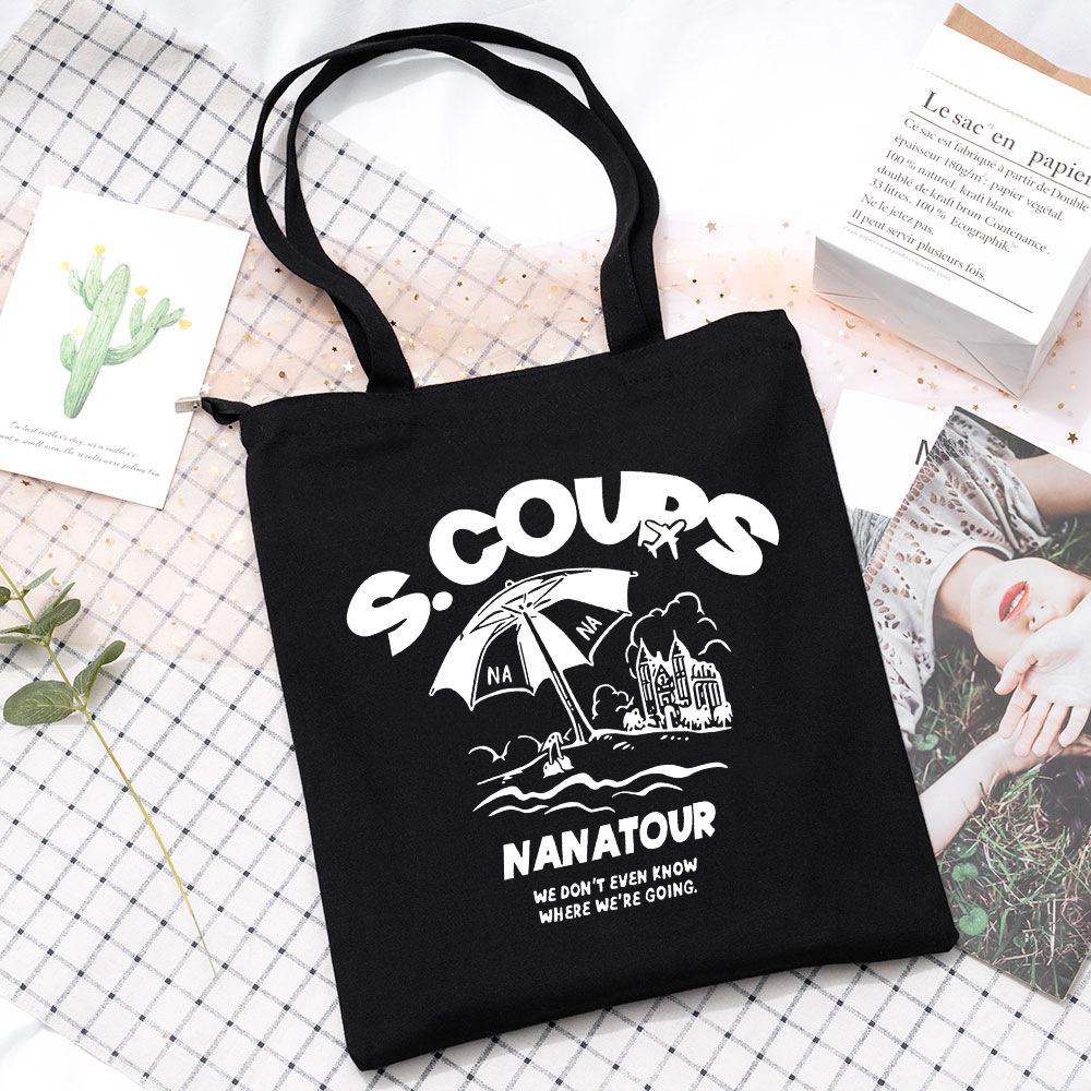 Summer Simple White Letter Pri - Tote Bag Canvas Print recensie en prijs