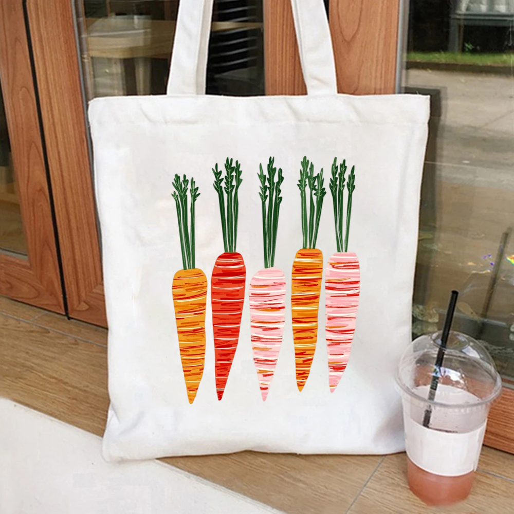 Watercolor Orange Carrot Bunch - Tote Bag Canvas Print recensie en prijs