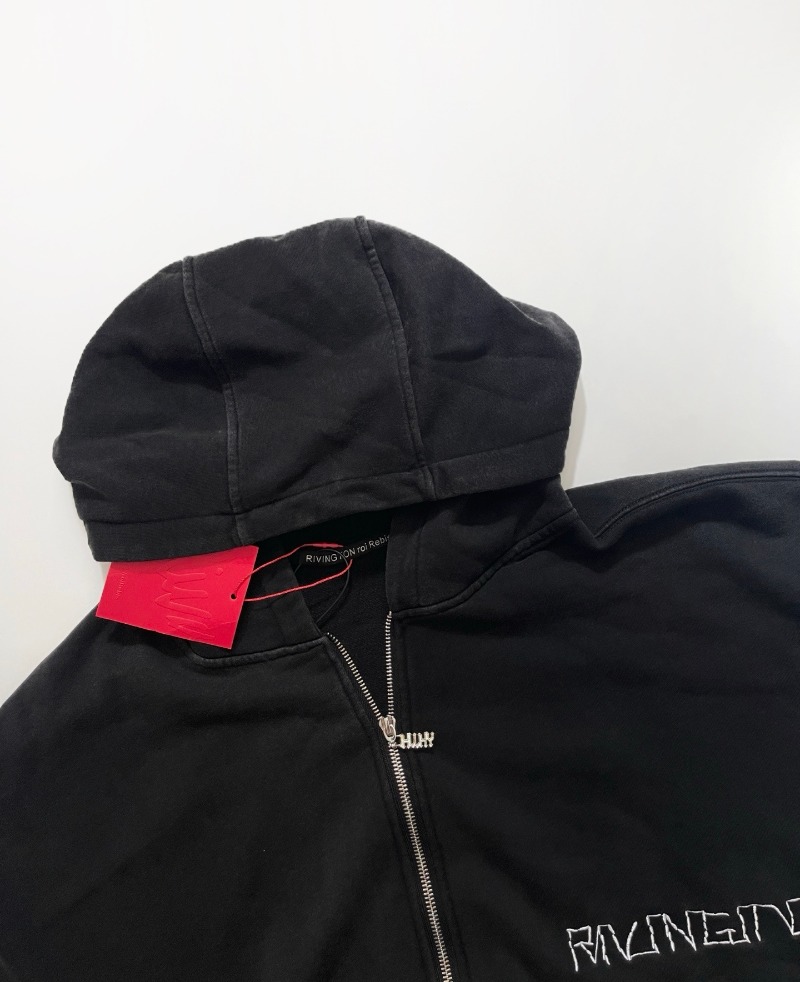 RRR-123 Embroidered LOGO Doubl - Street Fashion Zip Up Hoodie recensie en prijs