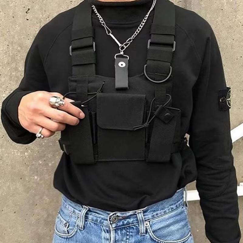 Functional Tactical Chest Bag  - Street Fashion Vest recensie en prijs