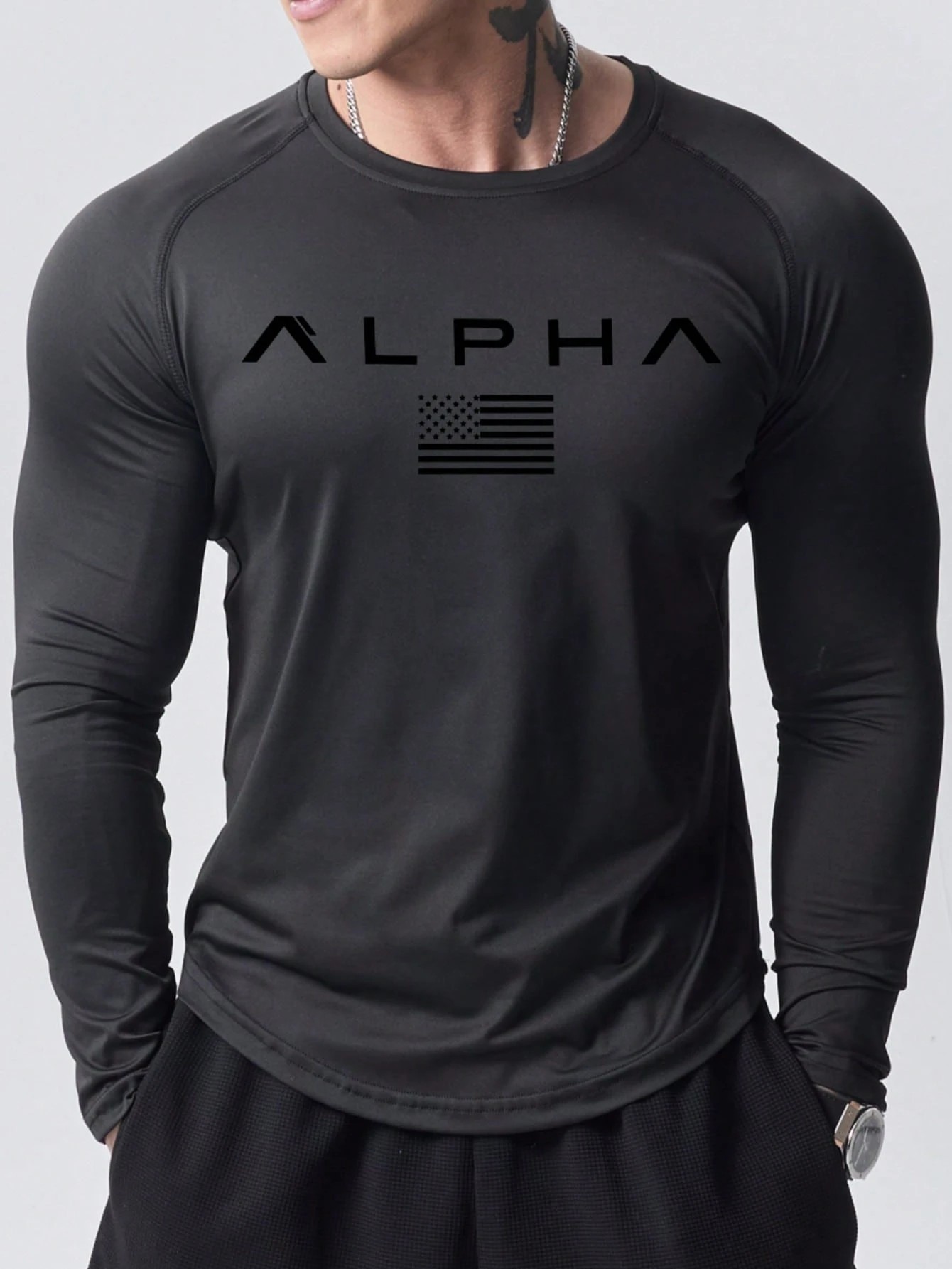 New men's long-sleeved T-shirt - Street For Fashion recensie en prijs