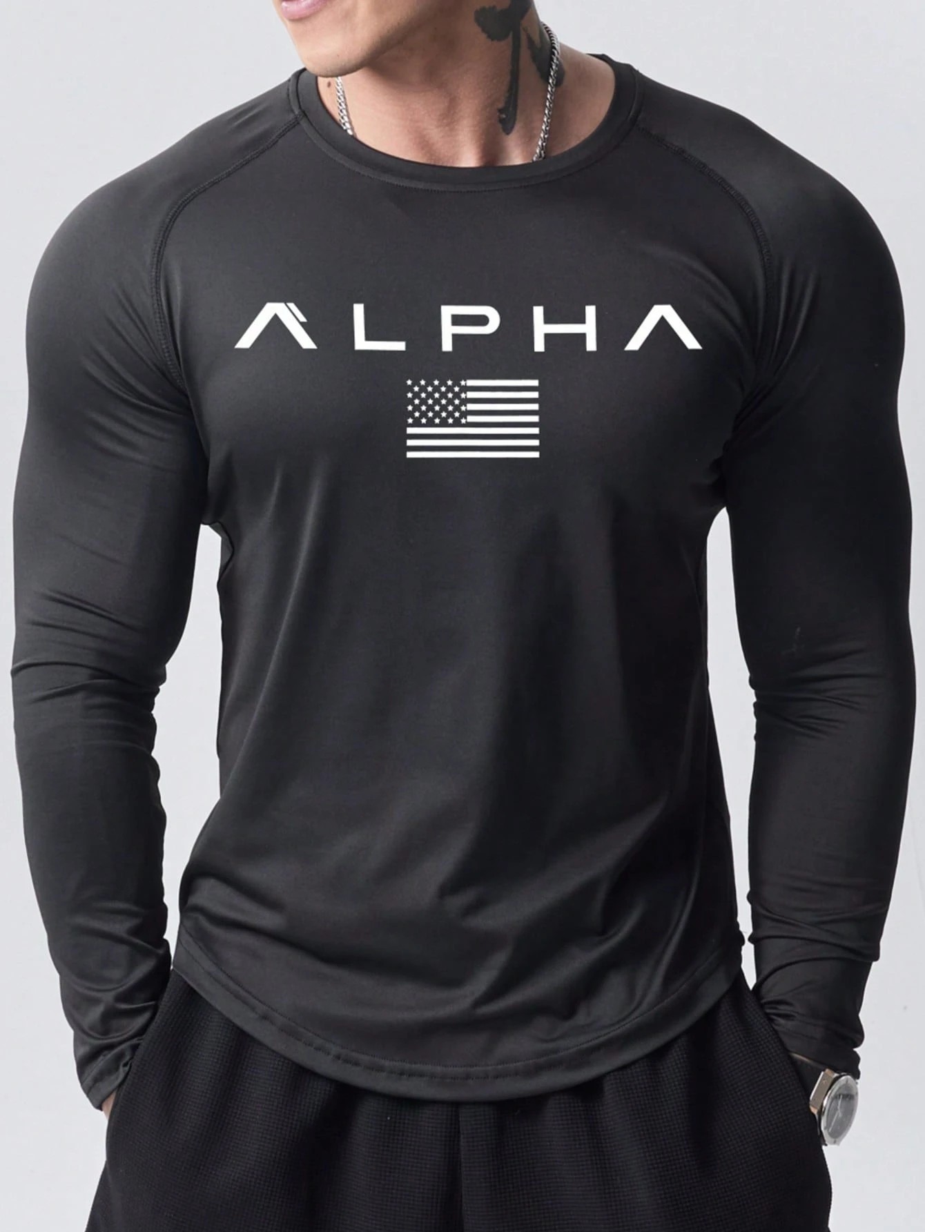 New men's long-sleeved T-shirt - Street For Fashion recensie en prijs