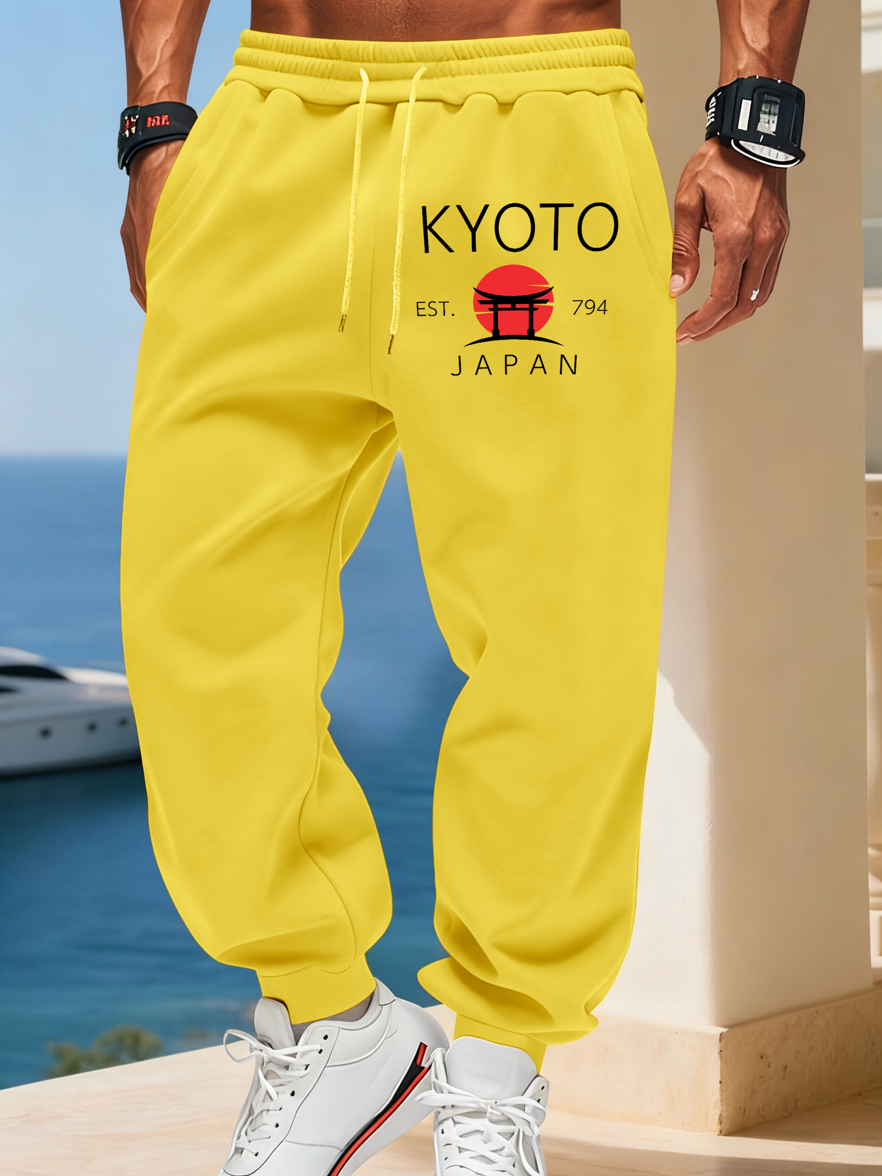 Kyoto Japan Letter Print Basic - Street Fashion Kyoto recensie en prijs