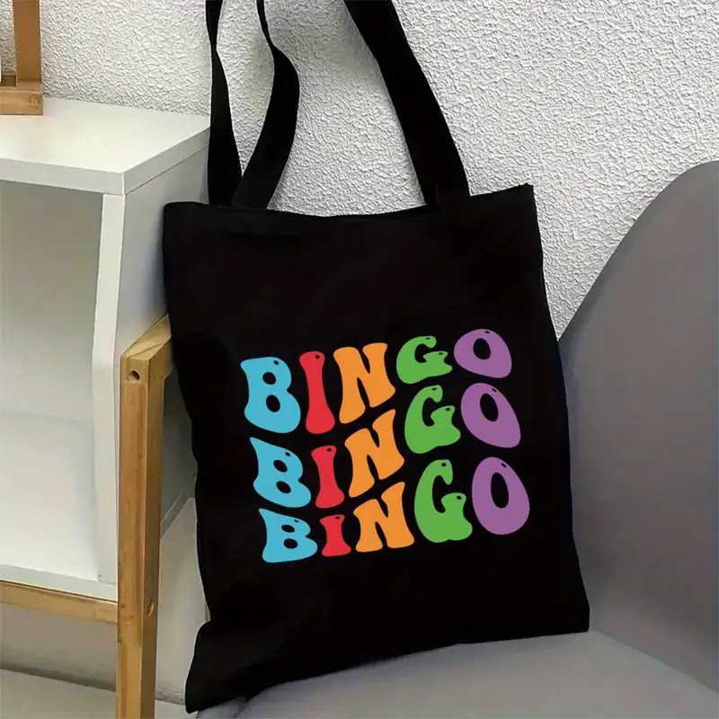 Stylish Colorful Bingo Night T - Tote Bag Canvas Print recensie en prijs