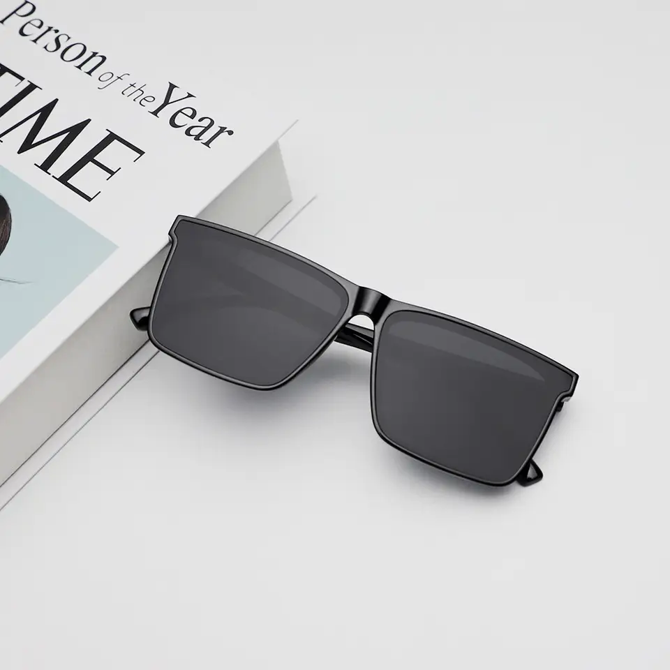 New Square Same Sunglasses Mal - Street Fashion Korean recensie en prijs