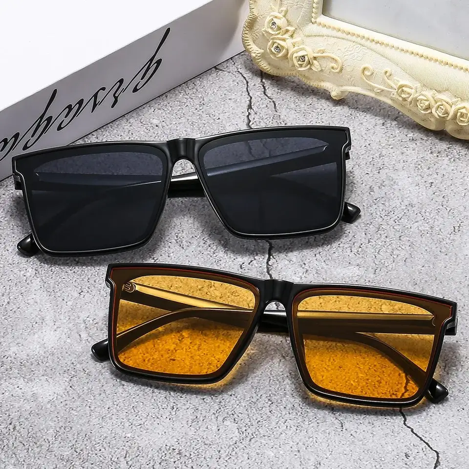 New Square Same Sunglasses Mal - Street Fashion Korean recensie en prijs