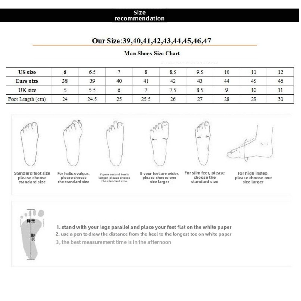 New Men's Shoes High Quality B - Street Fashion Men 2025 recensie en prijs