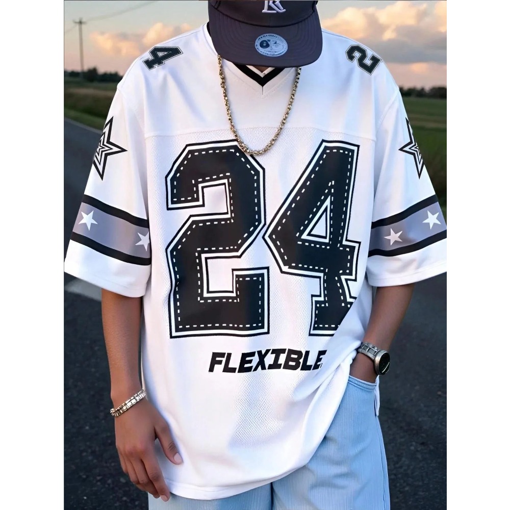 2026 Summer New Men's V-Neck T - Street For Fashion recensie en prijs