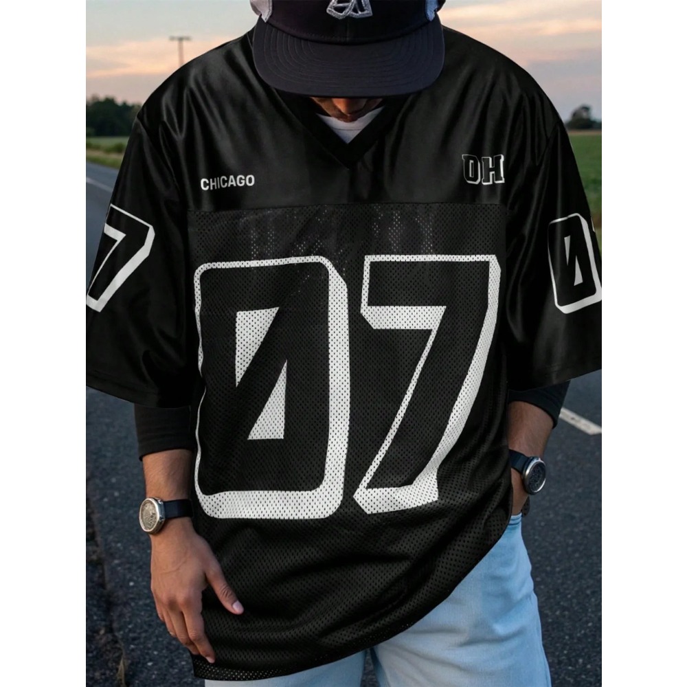 2026 Summer New Men's V-Neck T - Street For Fashion recensie en prijs