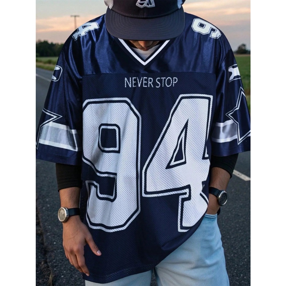 2026 Summer New Men's V-Neck T - Street For Fashion recensie en prijs