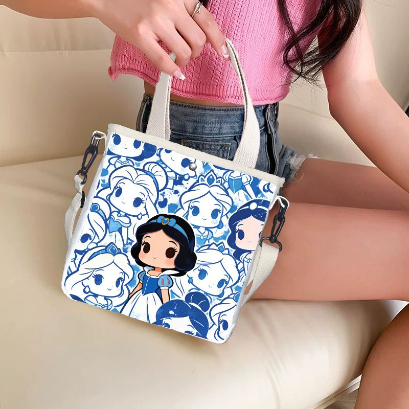 Cartoon snow white Characters  - Tote Bag Canvas Print recensie en prijs