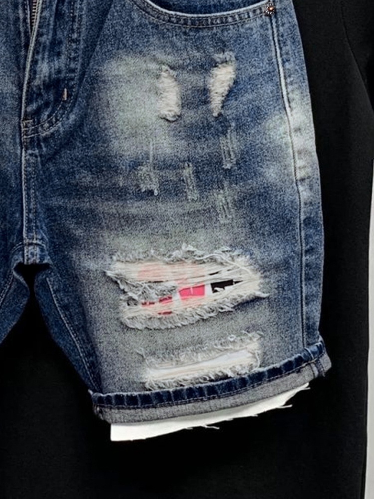 2026 Summer Ripped Straight Me - Street Fashion Korean recensie en prijs