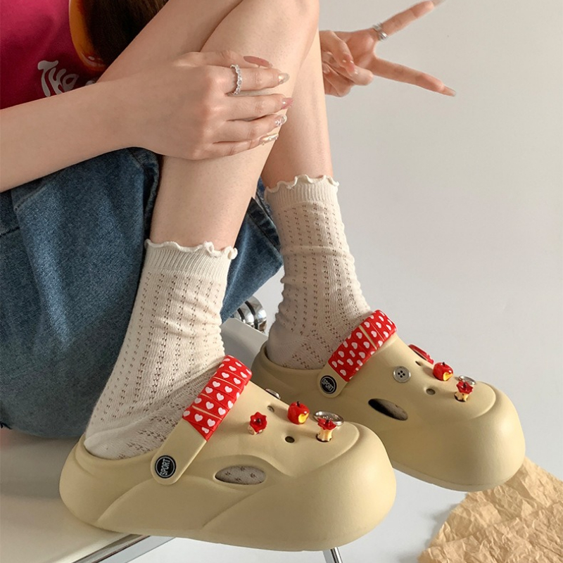 Women Fashion Clogs Indoor Str - Street Fashion Korean recensie en prijs
