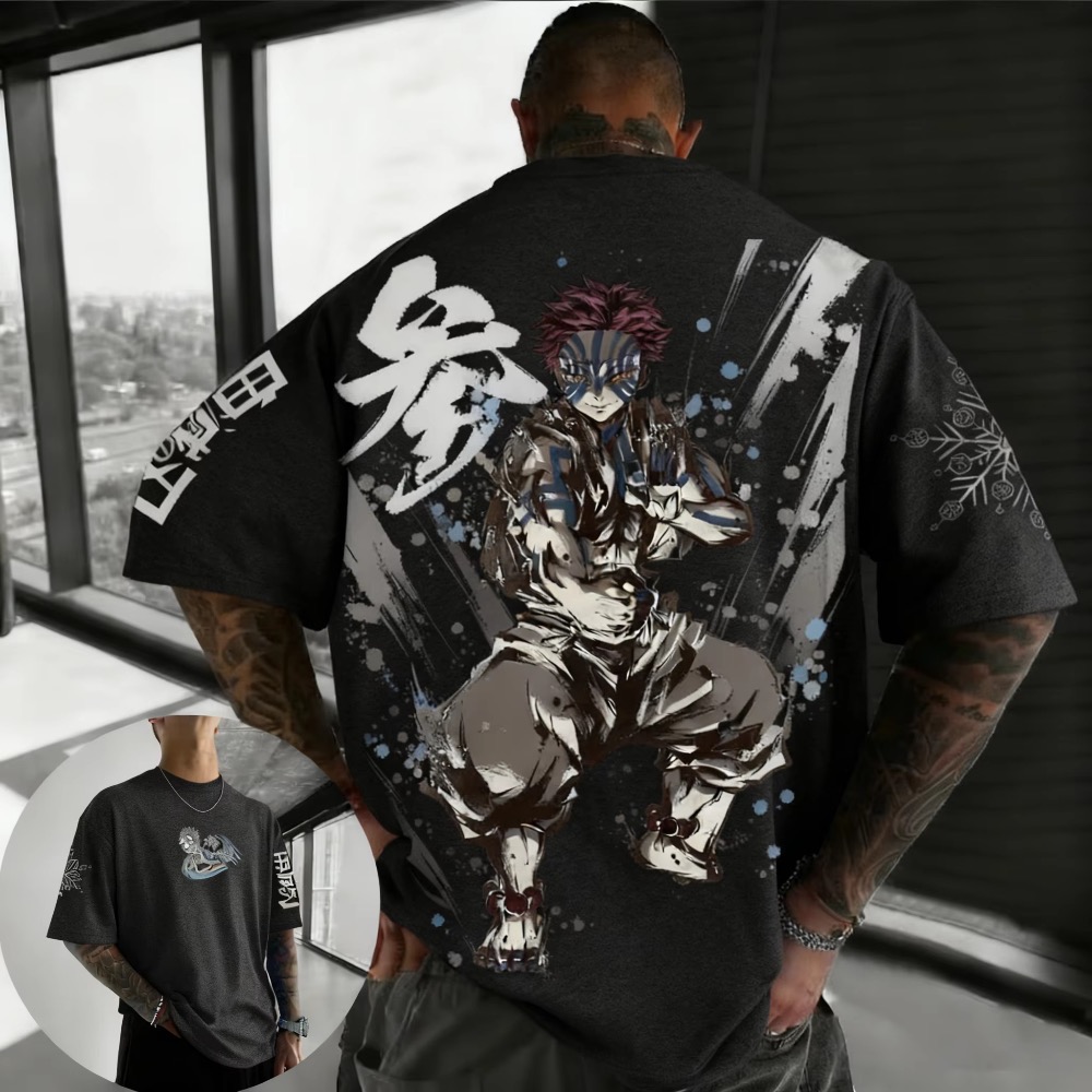 Summer Plus Size Demon Slayer  - Street Fashion Japan recensie en prijs