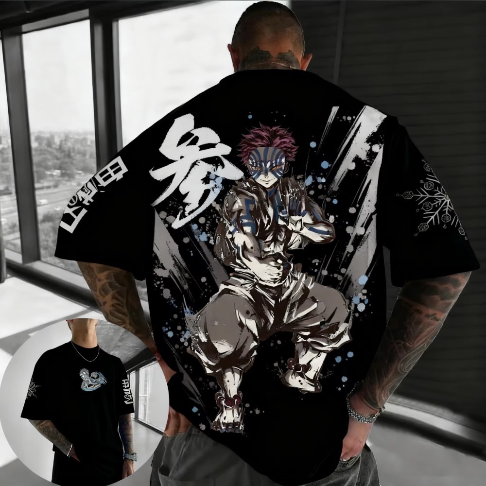 Summer Plus Size Demon Slayer  - Street Fashion Japan recensie en prijs