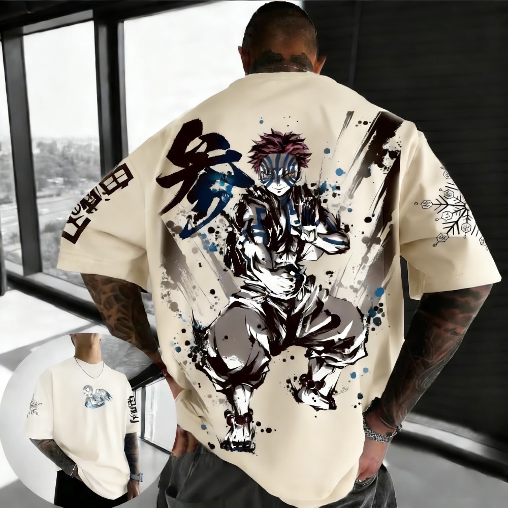 Summer Plus Size Demon Slayer  - Street Fashion Japan recensie en prijs