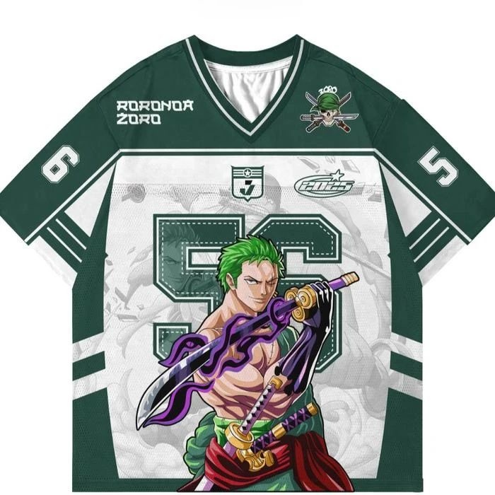 Jersey Straw Hat Pirates Anime - Street Fashion Japan recensie en prijs
