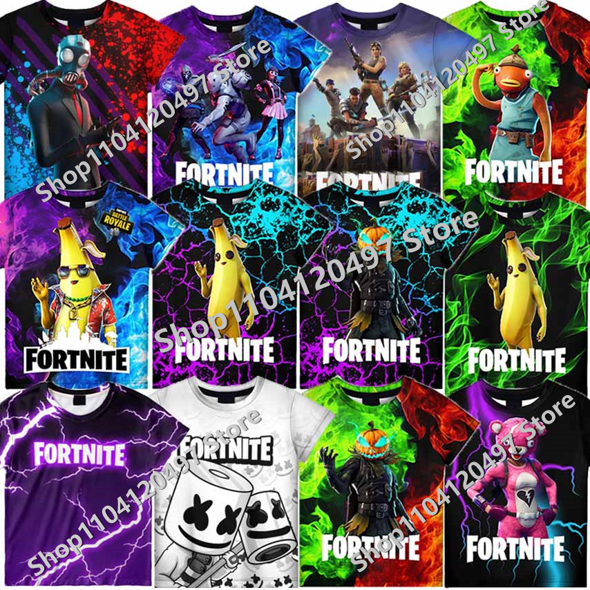 Fortnite Game Kids T-shirt Cos - Street Fashion Game recensie en prijs