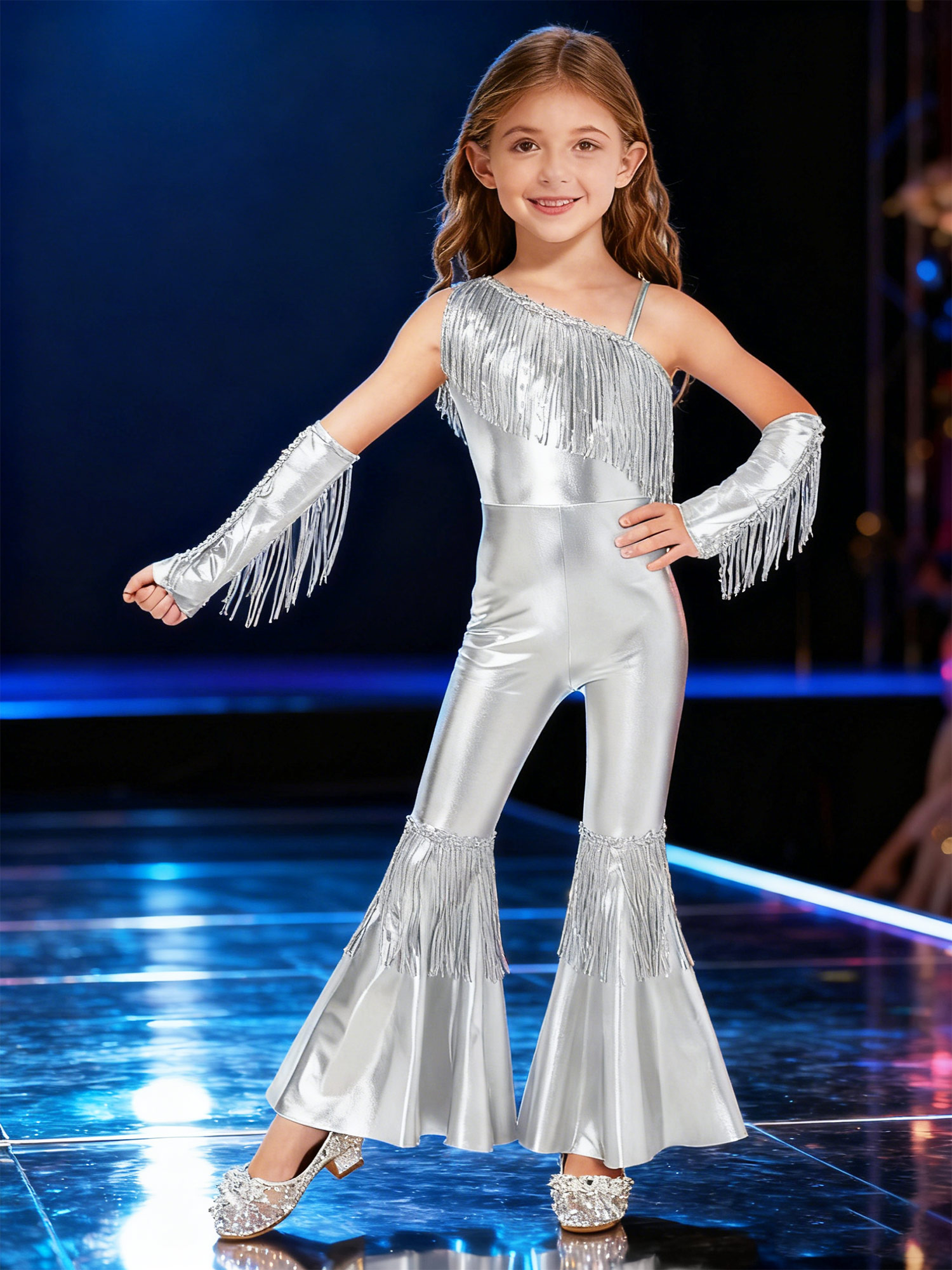 Girls Street Jazz Dance Costum - Street Fashion Vest recensie en prijs