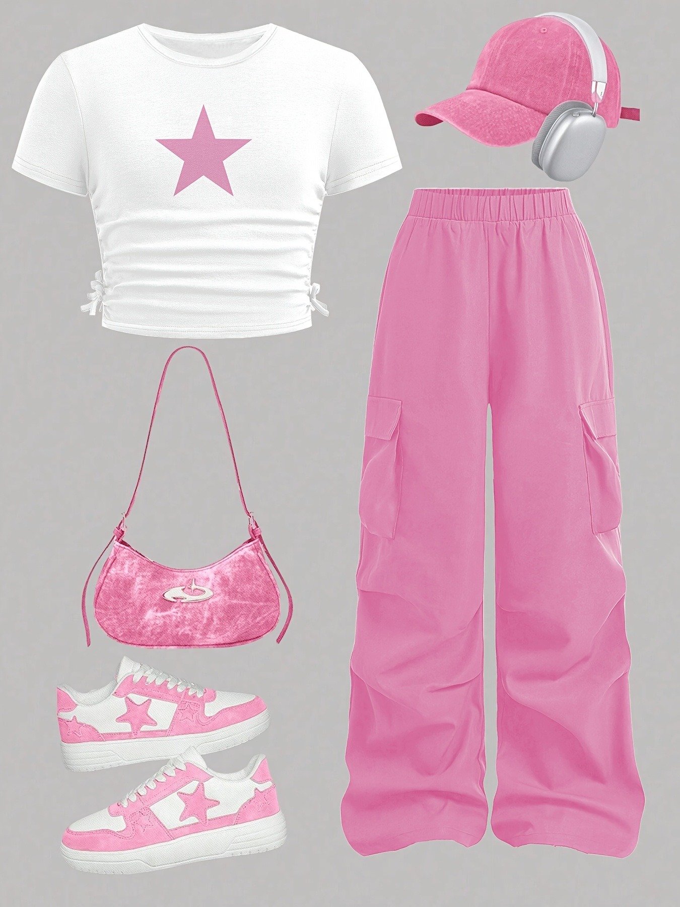 Trendy Girls 2Pcs Co-Ord, Whit - Street Fashion Co recensie en prijs