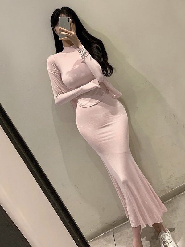 WOMENGAGA Skirts Set Pink Kore - Street Fashion Korean recensie en prijs