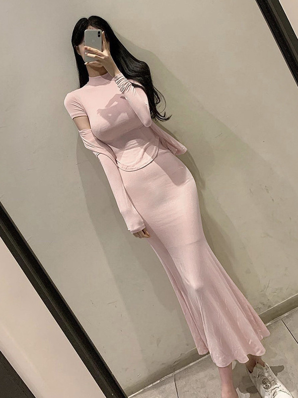 WOMENGAGA Skirts Set Pink Kore - Street Fashion Korean recensie en prijs