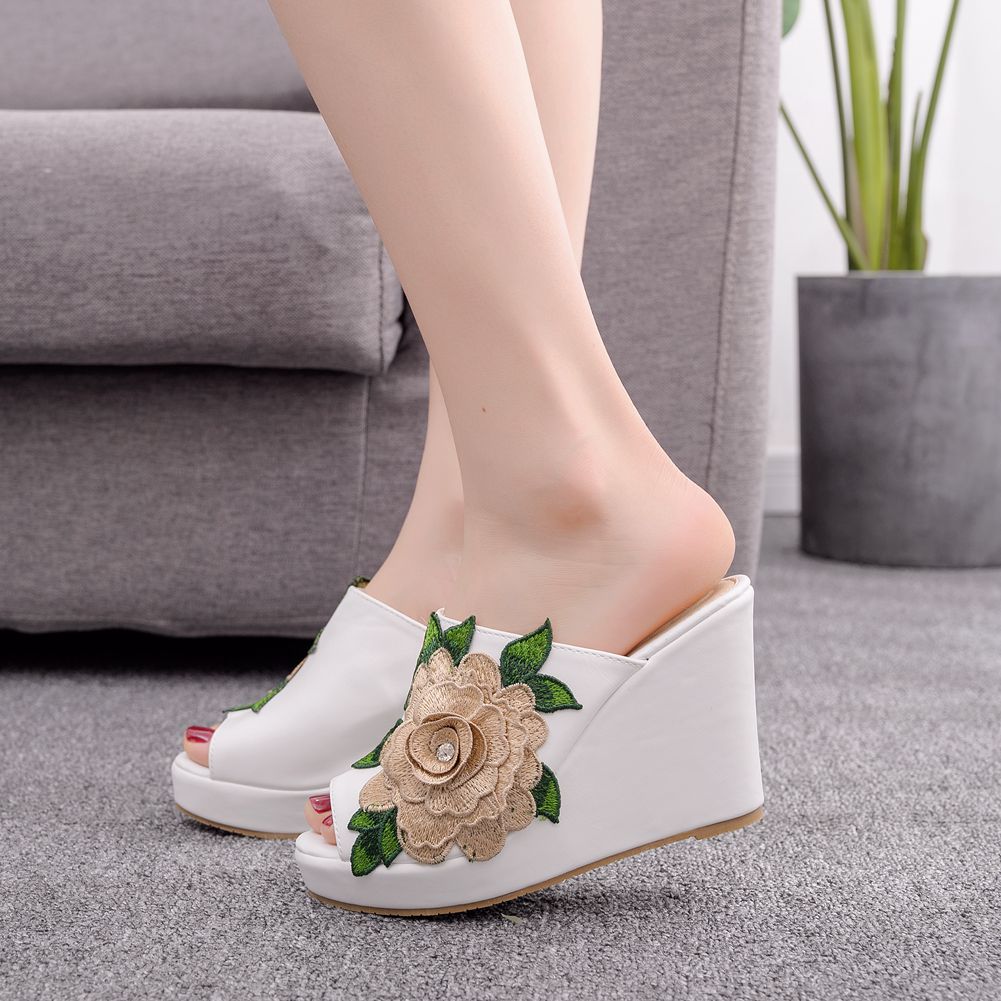 Womens Flower Open Toe Fashion - Street Fashion Clothes recensie en prijs